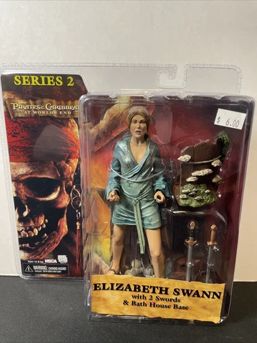 Pirates of the Caribbean At Worlds End Series 2 ELIZABETH SWANN Figure NECA Cover