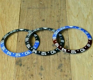 Nuevo bisel inserto de cerámica para Rolex GMT MASTER II 16700 16710 16760 grabado - Imagen 1 de 24