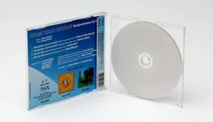 100 x Single Slim J Card Maxi Jewel CD Cases with Clear Tray - Picture 1 of 5