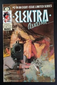 Elektra Assassin # 2 1986 VF/NM Frank Miller Sienkiewicz Epic Comics Ugly Man  - Picture 1 of 12