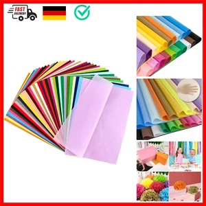 400 Blatt Transparentpapier Bunt, 36 Farben Seidenpapier, Tissue Paper DIN A4... - Bild 1 von 8
