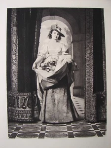 Grabado de primavera antiguo de la pintura original de Florent Willems - Imagen 1 de 6