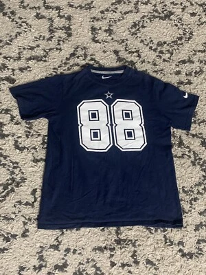 Camisa Dallas Cowboys Azul Dez Bryant Fútbol Nike Niños L Foto 1 de 4