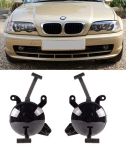 BMW E46 2dr coupe convertible SE smoked fogs foglights foglamps fog pair 99-03 - Picture 1 of 2