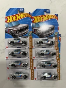 2025 Hot Wheels Zamac - BMW 2002 Exclusive H Case LOT of 8 Walmart Limited 🔥 - Picture 1 of 3