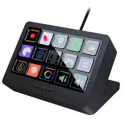 Razer Stream Deck Controller X 15 Key Customisable LCD .  Not Elgato - image 1 of 4
