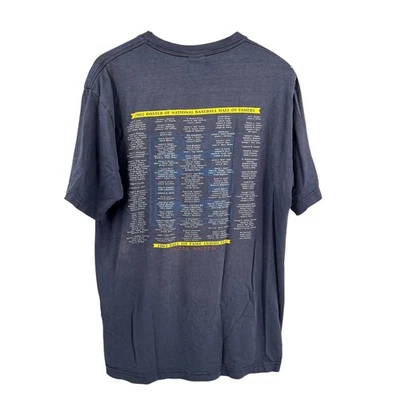 Vintage 2002 Baseball Hall of Fame Tee Ozzie Smith Size Large Distres - Image 1 of 4