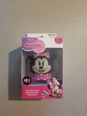 Disney Jr Inalámbrico Bluetooth Minnie Mouse Altavoz Portátil Mini, Nuevo En Caja Foto 1 de 4