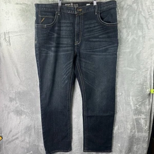 Ariat Rebar M4 Relaxed Straight Jeans Herren 42x32 Cobalt DuraStretch Work Denim - Bild 1 von 14