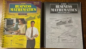 Abeka Business Mathematics Teachers Edition & Solution Key (10th Grade) - Picture 1 of 3