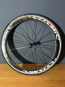 Superlight Mavic Cosmic SL Carbon Aero Front Road/Time Trial Bike Wheel Clincher - Picture 1 of 5