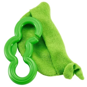 The First Years Chilled Peas 2-In-1 Teether, Green, 3 Months Up - Picture 1 of 3