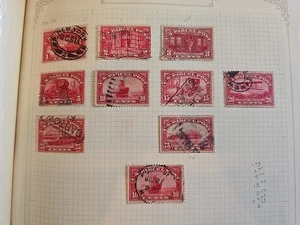 US Parcel Post 1912 1913 Lot Of 10 Estate Stamp Collection - Picture 1 of 6