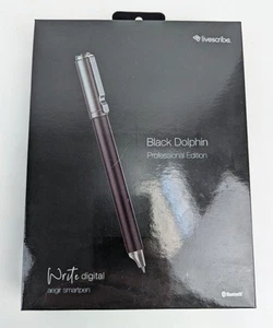 Stylo intelligent Livescribe Aegir - Dauphin noir - Édition professionnelle - Neuf ! - Photo 1/4