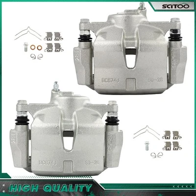 Pinzas de freno delanteras con soporte para Toyota RAV4 2019-23 2021-2023 Lexus ES250 Foto 1 de 4