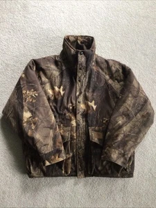 Walls Realtree Hardwoods 20-200 Camo Jacket Full Zip Hunting Insulated Men’s L - Picture 1 of 9