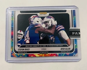 JOSH ALLEN/STEFON DIGGS 2022 PANINI INSTANT #23 VERSICOLOR NFL #1/5 BILLS - Bild 1 von 2