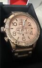 Nixon A083897 51-30 Chrono Stainless Steel Men's Watch - Rose Gold