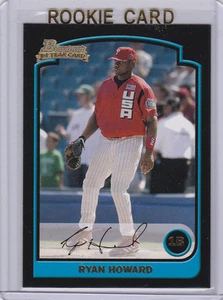 RYAN HOWARD 2003 Bowman PHILLIES BASEBALL ROOKIE CARD Philadelphia 1st RC! - Picture 1 of 2