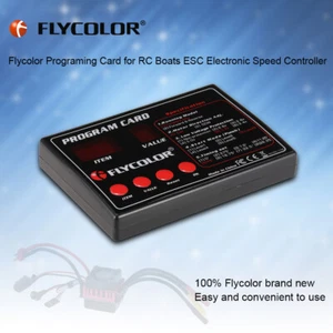 Flycolor Programing Card f/Remote Control Boat ESC Electronic Speed Control D4O2 - Picture 1 of 9