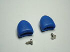 NOS Vintage Cinelli toe strap button with screw in pair colour Blue a12 us