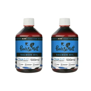 Pooch & Mutt Salmon Oil 2 x 500ml (Duo Pack) - Out of Date - Picture 1 of 2