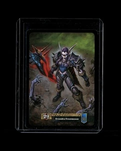 Erondra Frostmoon 38/270 - WoW TCG Hero - Scourgewar - NM Night Elf Death Knight - Picture 1 of 2