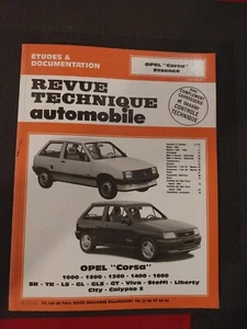 Revue Technique OPEL CORSA 1.0 1.2 1.3 1.4 1.6 SR TR LS GL GLS GT VIVA STEFFI - Imagen 1 de 15