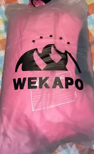 Wekapo Inflatable Lounger PINK Sitting Camping - Picture 1 of 5