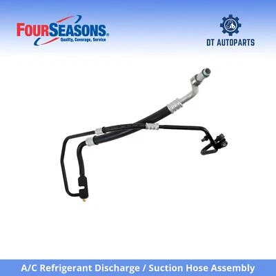 Para 2002-2003 Ford E-150 AC refrigerante descarga/mangueira de sucção conjunto 4 estações - Imagem 1 de 4