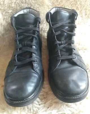 Kenneth Cole Unlisted Men's Lace Up Ankle Boots S 9.5 M Black M62073 Extralight - Image 1 of 4