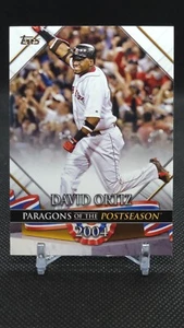 2022 Topps Update David Ortiz #PP-2 Paragons of the Postseason 2004 Red Sox - Picture 1 of 2