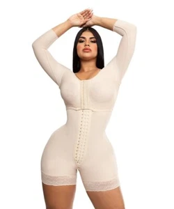 Forma tu cuerpo Post surgery Colombian faja with bra Shapewear Tummy Tuck O-093 - Picture 1 of 7