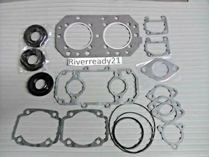 Kawasaki 440 Jet-Ski Gasket-Kit-Set Complete w Crank Seals js-sx In Stock RTS - Picture 1 of 1