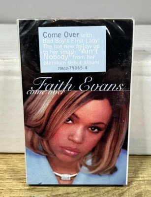 Faith Evans - Come Over - Cassette Single - 1996 - Brand New Sealed - Arista Rec - Image 1 of 3