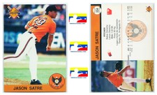 1994  Venezuelan Baseball Card JASON SATRE  # 234 BEST QUALITY AVAILABLE !