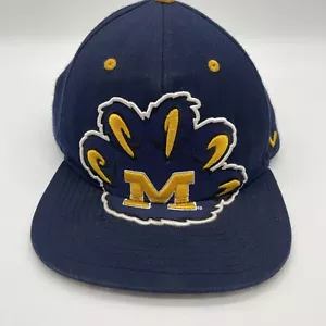 Vintage Michigan Wolverines Hat Cap SnapBack Zephyr Wool Blend Adjustable - Picture 1 of 10