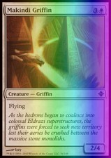 Magic the Gathering MTG Makindi Griffin (36) Rise of the Eldrazi   LP FOIL