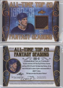 2019-20 Leaf ITG Used Bronze Spectrum /25 Brett Hull #ATFS-04 HOF