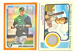 2010 Bowman Chrome Prospects Orge Refractor /25 Josh Donaldson #BCP113 RC BS26 - Picture 1 of 4
