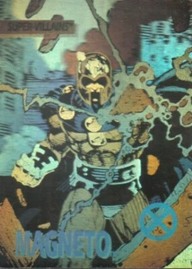 X MEN SERIES 1 GOLD HOLGRAM CARD XH-4 MAGNETO - Picture 1 of 1