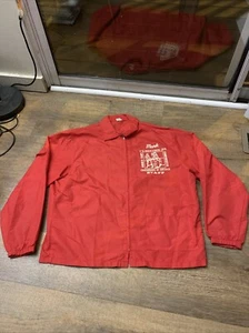 Vintage 70s Crossroads Of America BSA Boy Scouts Jacket Red Men's L USA INDIANA - Picture 1 of 10