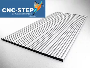 T-Nutentisch Aluminium Nutenplatte für High-Z S-1000 CNC Portalfräse CNC-STEP - Bild 1 von 4