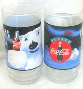 Coca Cola Bears Tumblers (2) - Picture 1 of 2