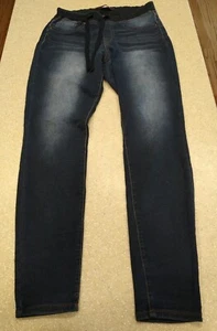 Gloria Vanderbilt Capri Jeans 6 Blau Denim Pull On Jegging Schlankmacher Effekt Missy - Bild 1 von 11