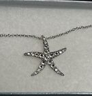 Starfish Necklace, Touchstone Crystal by Swarovski, Brand New!