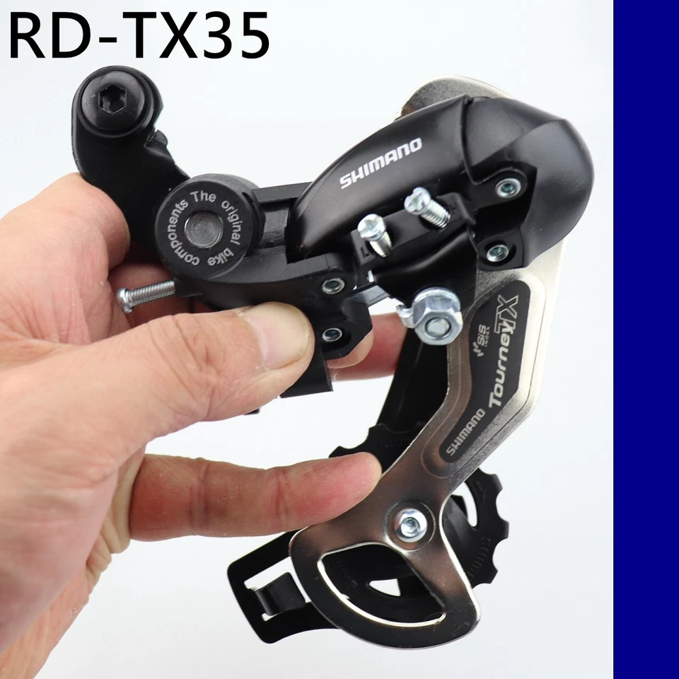 NUEVO Shimano Tourney RD-TX35 7s 8s Velocidad MTB Bicicleta Desviador Trasero Bicicleta Parte Foto 1 de 4