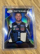 2016 Panini Certified Racing DARRELL 'BUBBA' WALLACE Dual Material #d 25/50 Blue