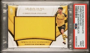 2018-19 Immaculate Collection Standard Relics Christian Pulisic /75 #IS-CP PSA 9 - Picture 1 of 2