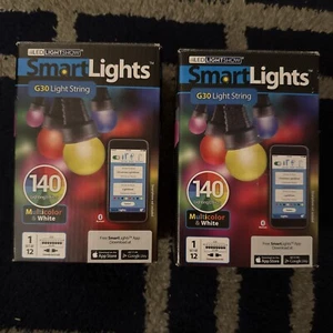 Lot Of (2) LED Light show Smart lights App Lights G30 12.5'programmble - Picture 1 of 3